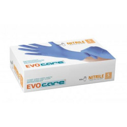 Gant soins nitrile non poudrés