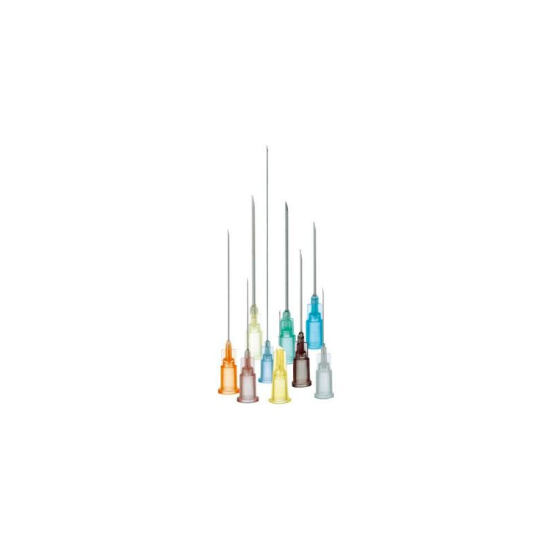 100 Aiguilles BD MICROLANCE 3 - bleu - 23G x 1