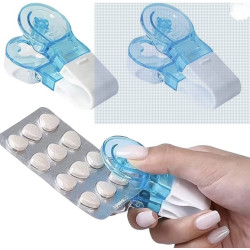 Débistériseurs de médicament Bleu transparent