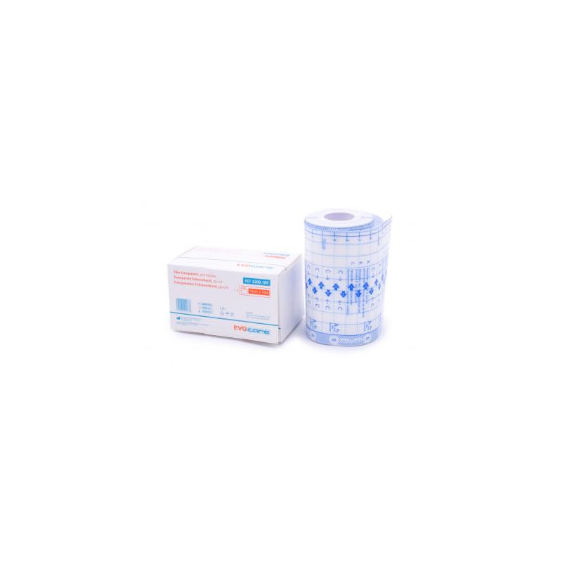 Film transparent en rouleau - 10 cm x 10 m - Non stérile