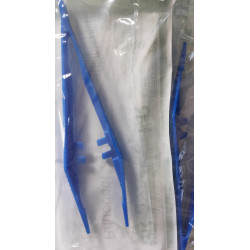 10 Pinces anatomique à usage unique